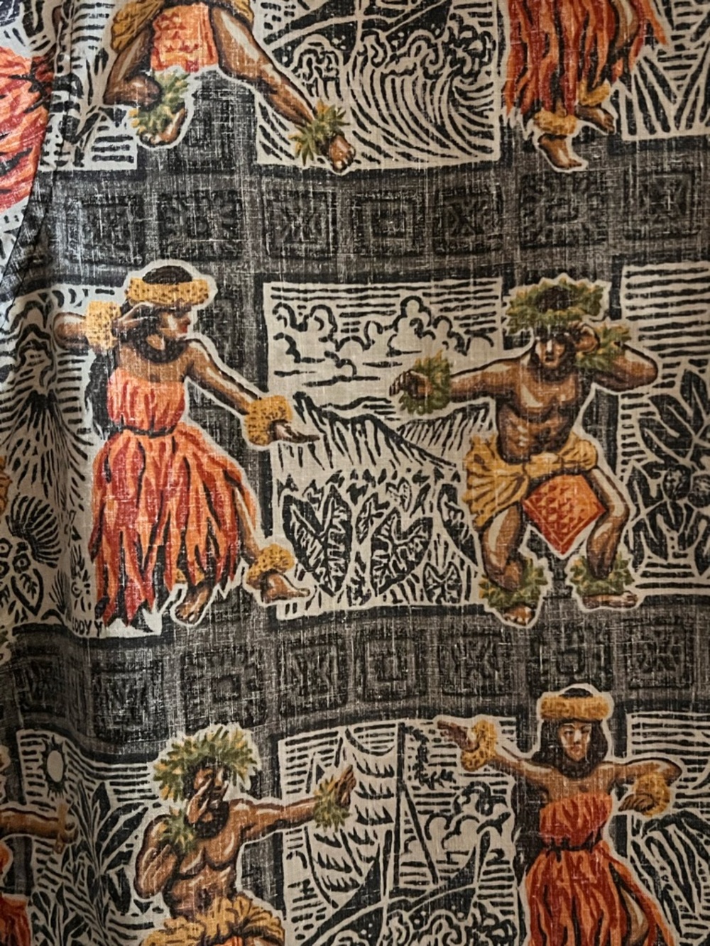 Reyn x Eddy Y rare Hula Kahiko Y2K vintage pullover - Picture 5 of 5